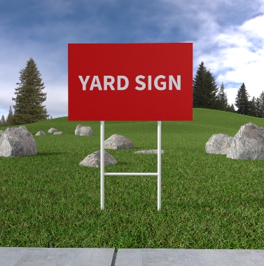 yard signs